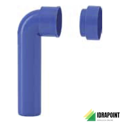 CURVA TECNICA PROLUNGATA TRIPLUS Ø 40X46 MM CON TAPPO