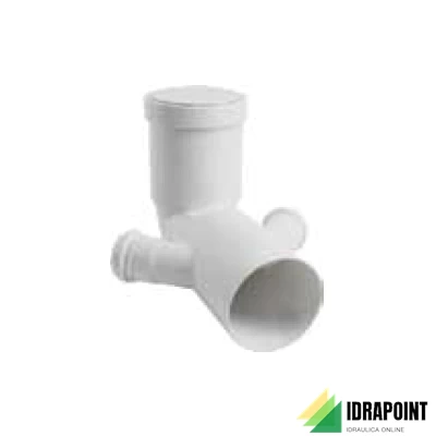 CURVA WC 2 ATTACCHI INNESTO HTSBL Ø 110/50 MM