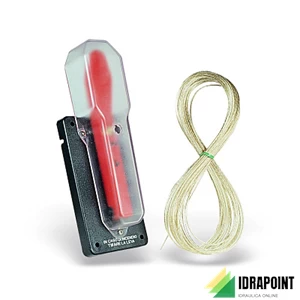 LEVA ANTINCENDIO ROSSA CON COPERCHIO PROTEZIONE 10 MT CAVO