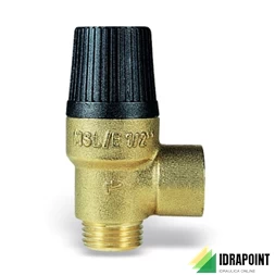 VALVOLA DI SICUREZZA ORDINARIA - 3 BAR Ø 1/2