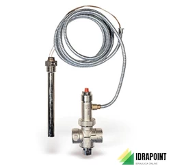 SCARICO TERMICO CALDAIA COMBUSTIBILE SOLIDO Ø 3/4