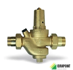 RIDUTTORE PRESSIONE OTTONE CON FILTRO INOX - Ø 1/2
