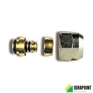 RACCORDO COMPRESSIONE TUBO MULTISTRATO - Ø 1/2