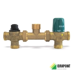 KIT SOLARE TERMOSTATICO SOLARKIT 45° C - Ø 1'' M WATTS