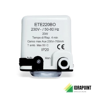 ATTUATORE ELETTROTERMICO CON MICROINTERRUTTORE NA 230 V