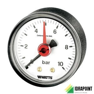 MANOMETRO ATTACCO POSTERIORE Ø 1/4