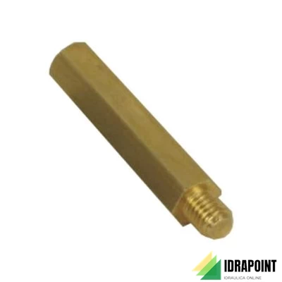 DISTANZIATORE OTTONE CM 3