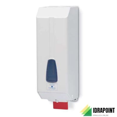 DISTRIBUTORE SAPONE LIQUIDO A PULSANTE 300X100 MM