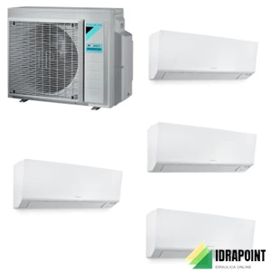 QUADRISPLIT 4MXM80N + 1 FTXM20R + 3 FTXM35R