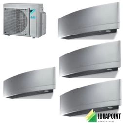 QUADRISPLIT 4MXM80N + 1 FTXJM25W + 3 FTXJM35W