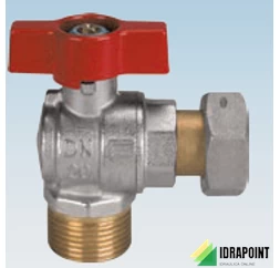 VALVOLA A SFERA A SQUADRA CON GIRELLO Ø 1/2