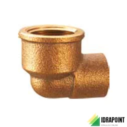 GOMITO BRONZO FILETTATO FEMMINA Ø 1/2