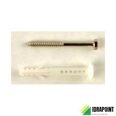 ELEMENTO DI FISSAGGIO PER WC E BIDET IN OTTONE NICHELATO