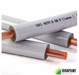 TUBO RAME RIVESTITO SMISOL FRIO Ø 12 MM