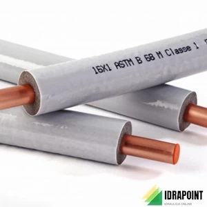 TUBO RAME RIVESTITO SMISOL FRIO Ø 12 MM