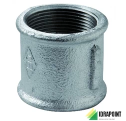 MANICOTTO ACCIAIO ZINCATO Ø 1/8