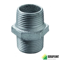 NIPLES ACCIAIO ZINCATO Ø 1/8