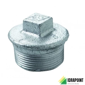 TAPPO MASCHIO ZINCATO Ø 1/4