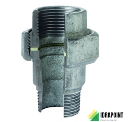 BOCCHETTO SEDE PIANA MF ZINCATO Ø 1/2