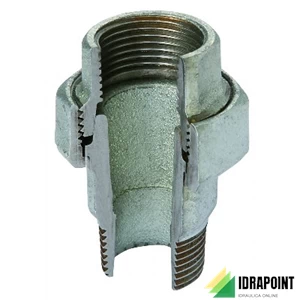 BOCCHETTO SEDE CONICA MF ZINCATO Ø 1/4