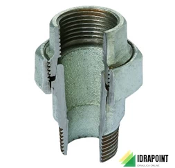 BOCCHETTO SEDE CONICA MF ZINCATO Ø 1/4