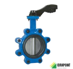VALVOLA FARFALLA LUG DN 50 - Ø 63MM PN10/16 LUCCHETTABILE