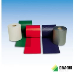 BENDA VINILICA PVC GRIGIO 100 MM X 25 MT IN ROTOLI