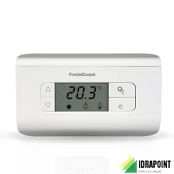 TERMOSTATO A BATTERIA LCD ESTATE/INVERNO CON SPIA CH115