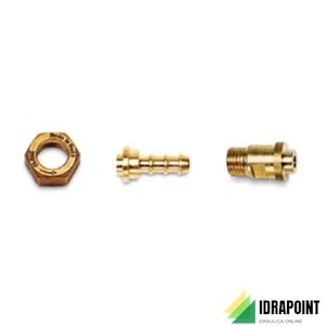 DADO E CODOLO 1/4M X REGOLATORE