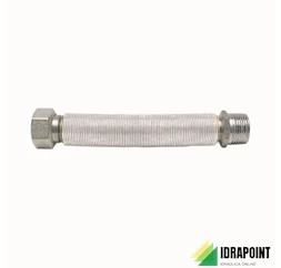FLESSIBILE INOX PER ACQUA ISOLATO M1/2