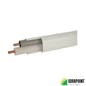 CANALINA PVC EFFE LINE IN BARRA DA 2 MT - 77X67 MM