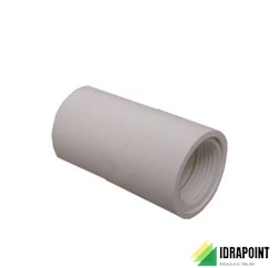 MANICOTTO F/F PER TUBO SCARICO CONDENSA IN PVC Ø 20 MM