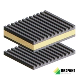 SUPPORTO ANTIVIBRANTE 76X76 MM