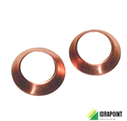 GUARNIZIONE CONICA RAME PER CARTELLA Ø 1/4''