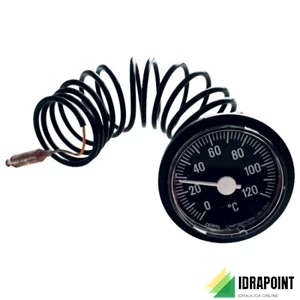 TERMOMETRO INCASSO CON CAPILLARE TCC 52