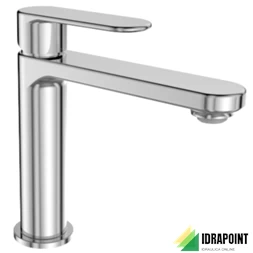 MIX LAVABO MEDIO HEDRA CROMATO CON PILETTA CLICK-CLACK