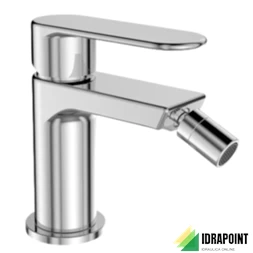 MISCELATORE BIDET HEDRA CROMATO CON PILETTA CLICK-CLACK