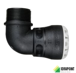 SERIE UNO PLASSON GOMITO Ø 20 MM X 1/2