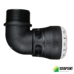 SERIE UNO PLASSON GOMITO Ø 20 MM X 1/2