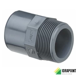 MANICOTTO/NIPLES PVC INCOLLARE Ø 25X20X1/2