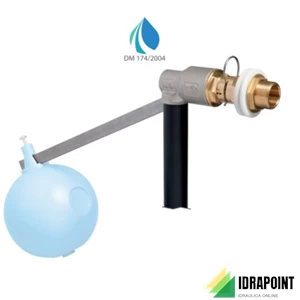 RUBINETTO GALLEGGIANTE A SFERA IN OTTONE  Ø 3/4''