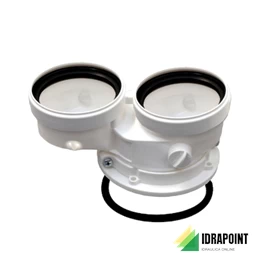 KIT SCARICO SDOPPIATO Ø 80/80MM