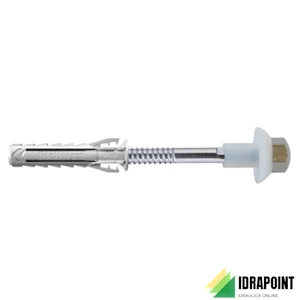 FISSAGGIO WC/BIDET A PAVIMENTO WB2 FISCHER CONF. 4 PZ.