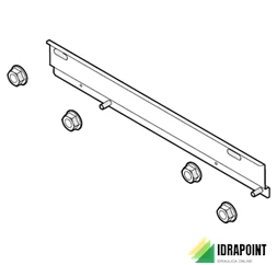 KIT STAFFA PER ARMADI DA INCASSO VERSIONE PRECEDENTE
