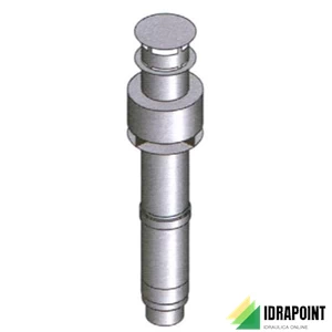 TERMINALE USCITA TETTO Ø 60/100 MM PER CONDENSAZIONE