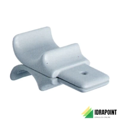 GANCIO ORIZZONTALE PER APPENDIUNO/TRE PER NOVO BIANCO