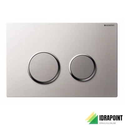 GEBERIT PLACCA SIGMA20 BIANCO - CROMO - BIANCO