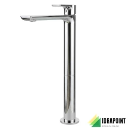 MISCELATORE LAVABO COLLO ALTO NO SCARICO CROMO - SERIE JAGO
