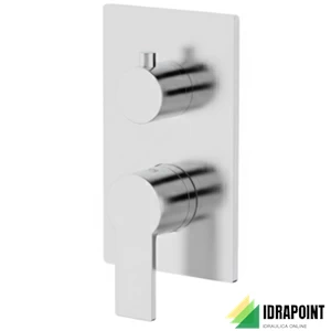 PARTE ESTERNA MIX DOCCIA INC. DEVIATORE 2V - JAGO CROMO