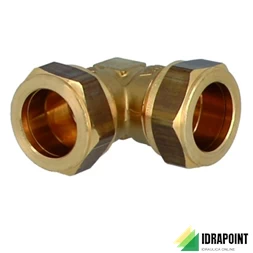 CURVA COMPRESSIONE Ø 12X12 MM OGIVA OTTONE